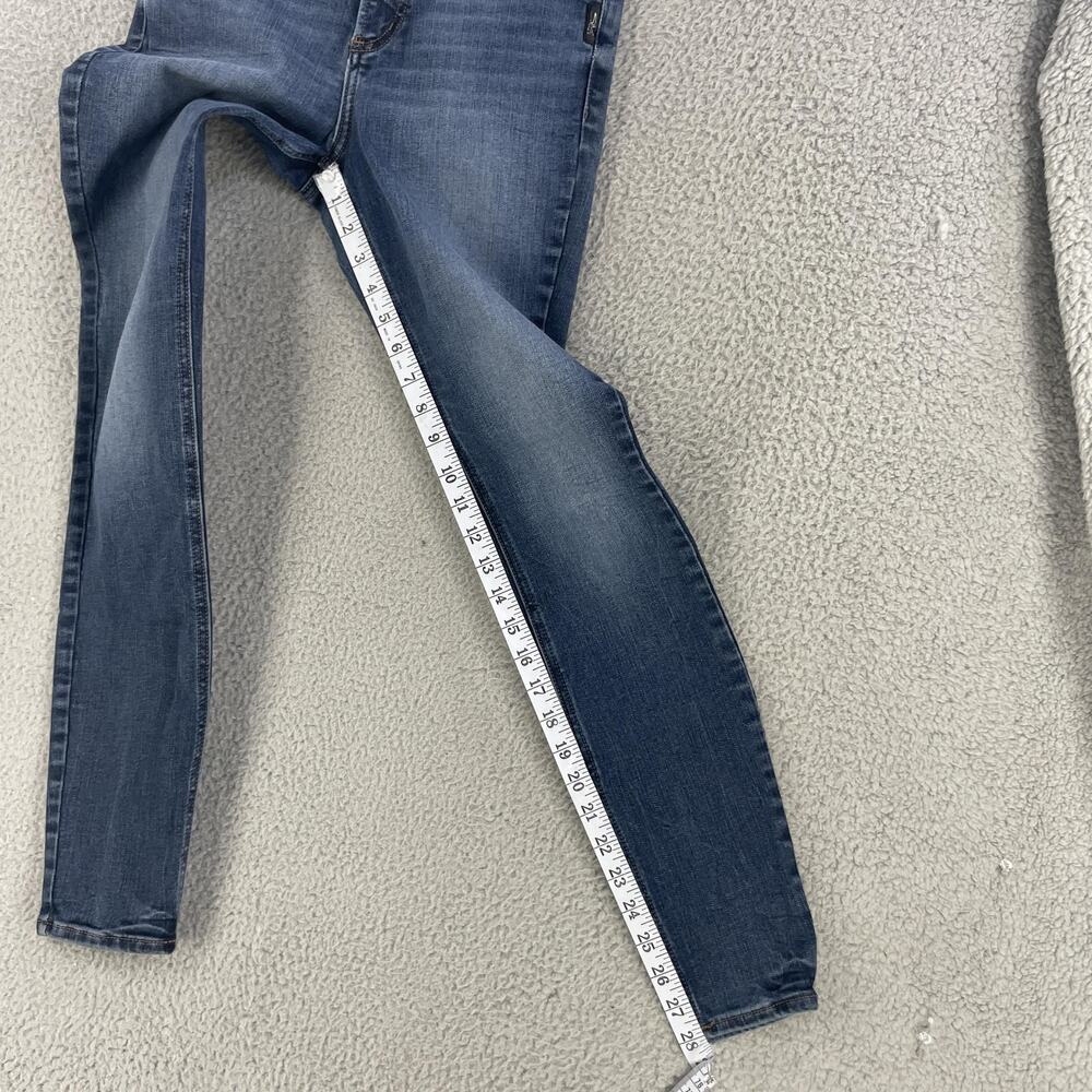 Silver Jeans Co Jeans Womens 27 x29 Blue Avery Skinny Mid Rise Stretch Denim - Picture 3 of 12